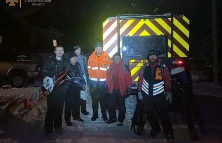 У районі гори Драгобрат знайшли заблукалого туриста